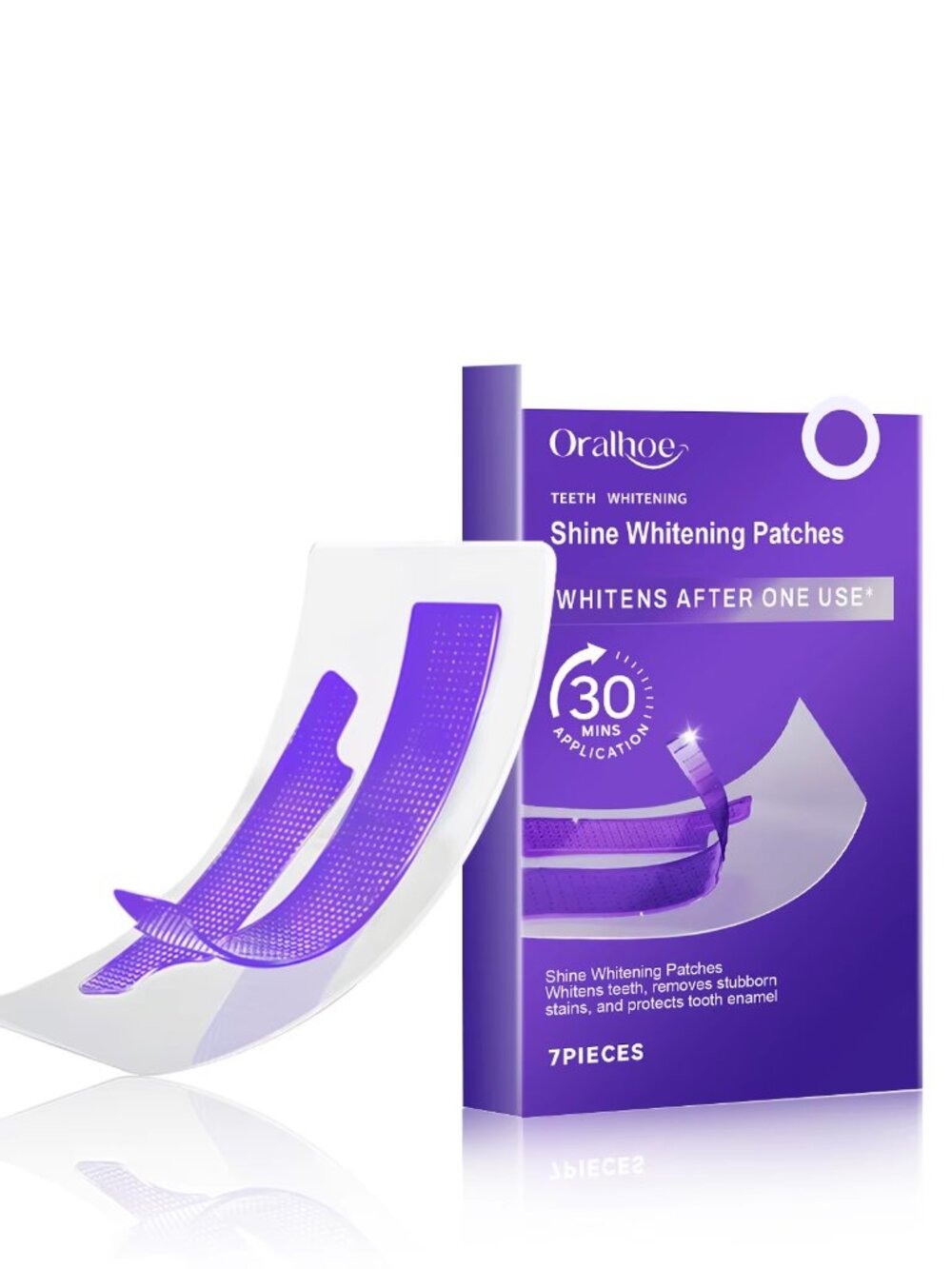 Oralhoe Teeth Whitening Strips 7-Piece Box